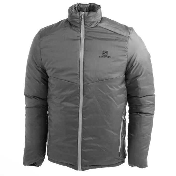 Gray Salomon AGENTA REVERSIBLE JKT M Men's Jackets | AE-618UINJ