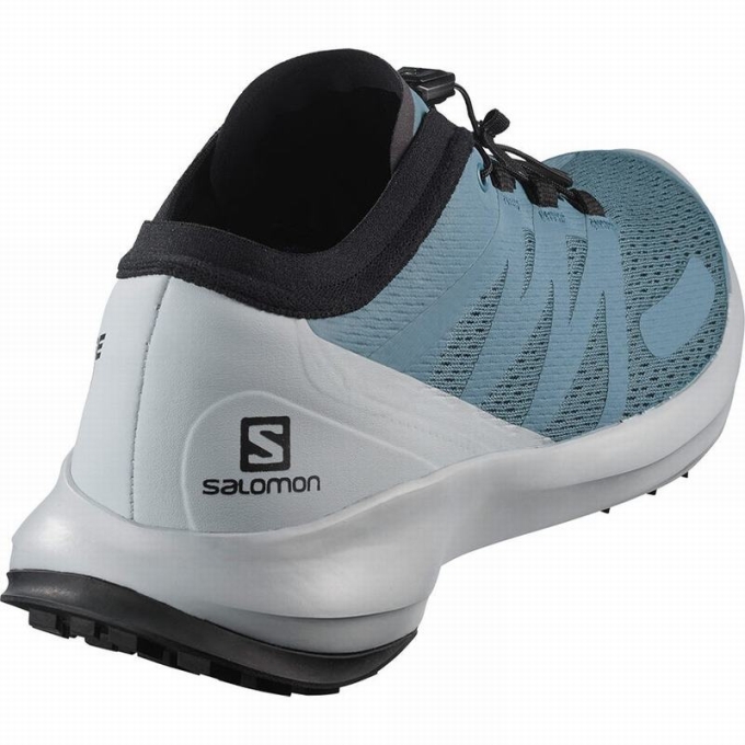 Green Salomon SENSE FLOW Men's Trail Running Shoes | AE-358JCRK