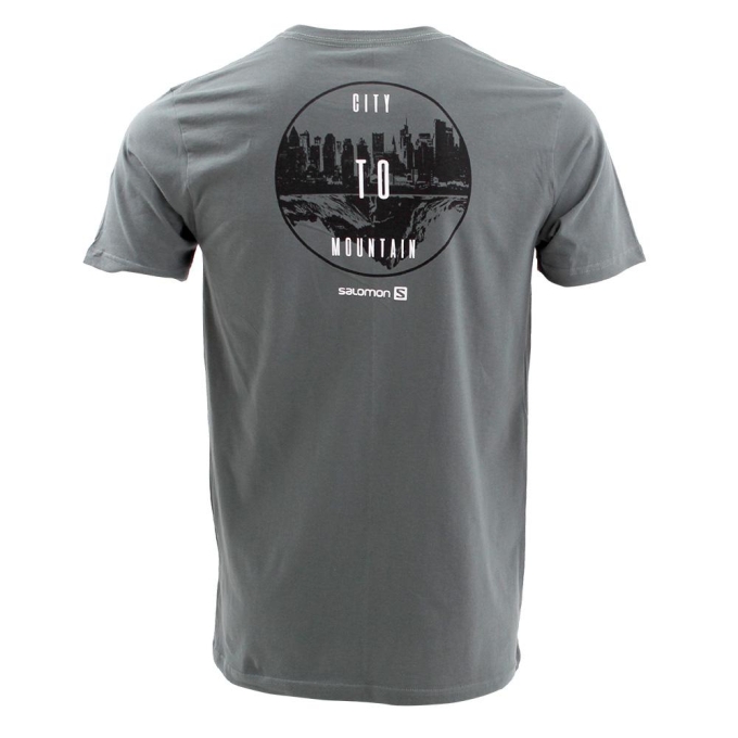 Green Salomon UNDERWORLD SS M Men's T Shirts | AE-529TVZC