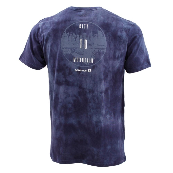 Green Salomon UNDERWORLD SS M Men's T Shirts | AE-529TVZC