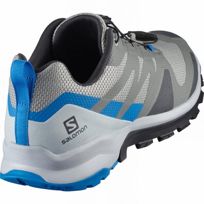 Grey / Black Salomon XA ROGG Men's Hiking Shoes | AE-104OKYT