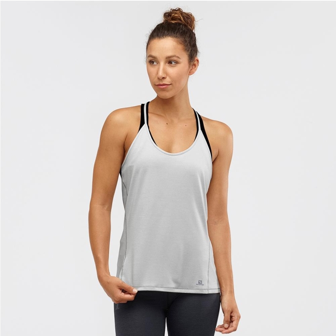 Grey Salomon COMET W Women's Tank | AE-263GPCE