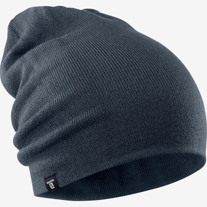 Grey Salomon FLATSPIN REVERSIBLE Men's Hats | AE-965GAEH