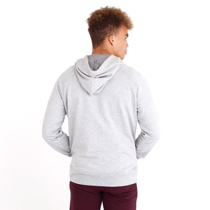 Grey Salomon FLY AWAY M Men's Sweatshirt | AE-560FZMW