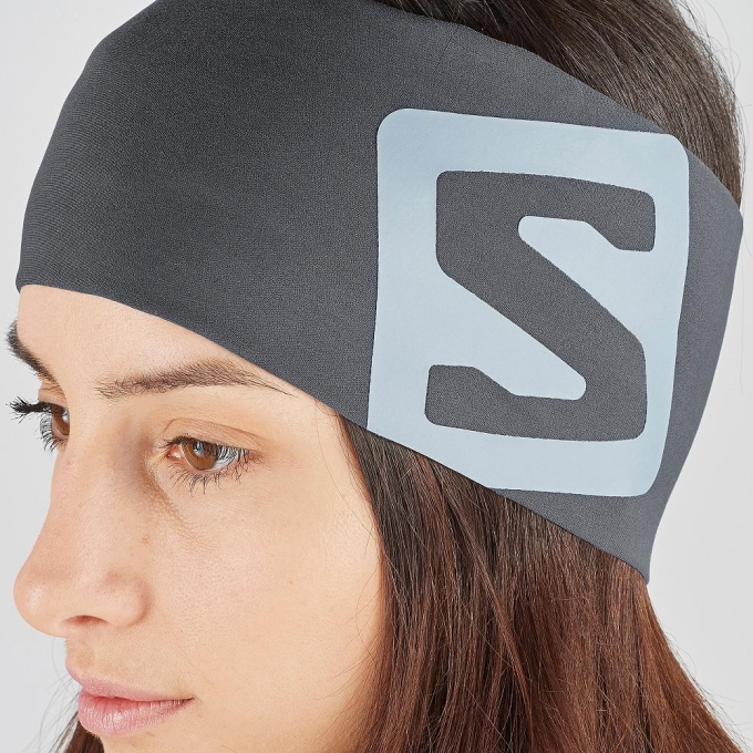 Grey Salomon RS PRO Men's Headband | AE-379LQYP