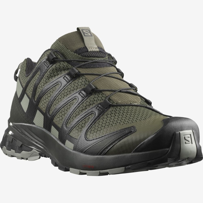 Grey Salomon XA WILD GORE-TEX Men's Trail Running Shoes | AE-293MTXQ