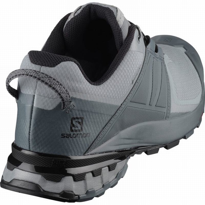 Grey Salomon XA WILD GORE-TEX Men's Trail Running Shoes | AE-386LYPN