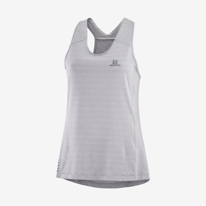 Grey Salomon XA W Women's Tank | AE-028HQUY