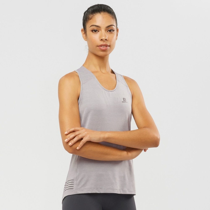 Grey Salomon XA W Women\'s Tank | AE-028HQUY