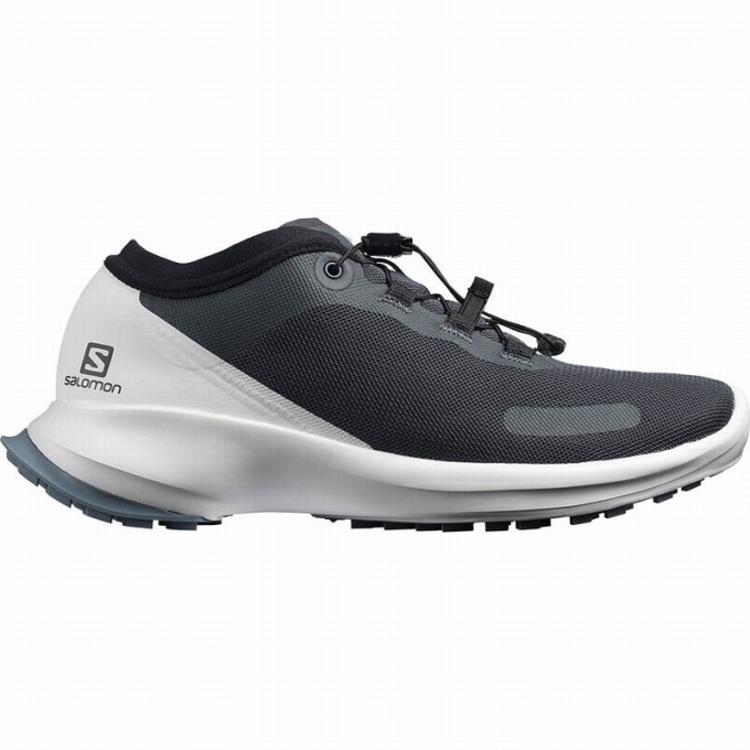 Grey / White Salomon SENSE FEEL W Women's Trail Running Shoes | AE-509RXLF