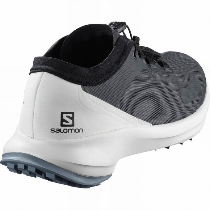 Grey / White Salomon SENSE FEEL W Women's Trail Running Shoes | AE-509RXLF