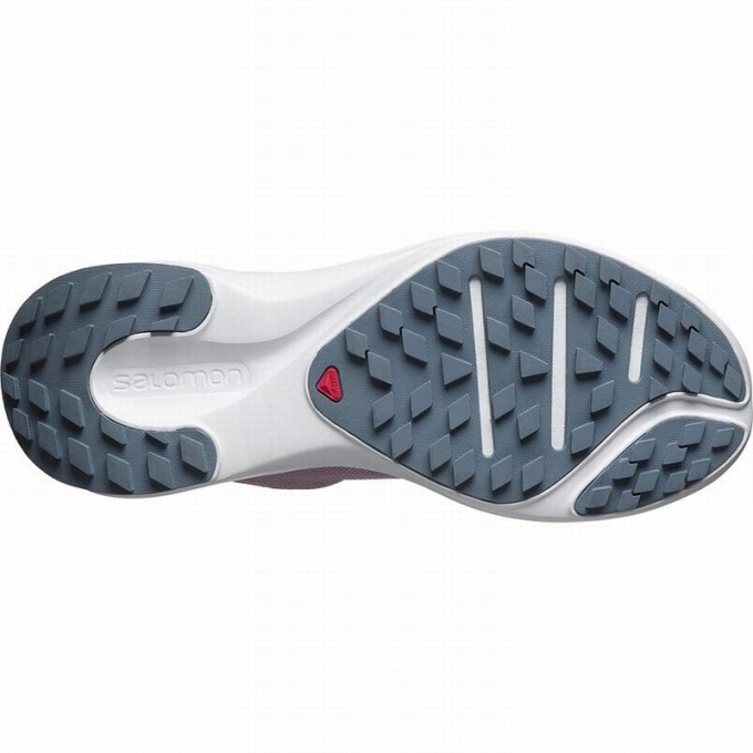 Grey / White Salomon SENSE FEEL W Women's Trail Running Shoes | AE-578OPEZ