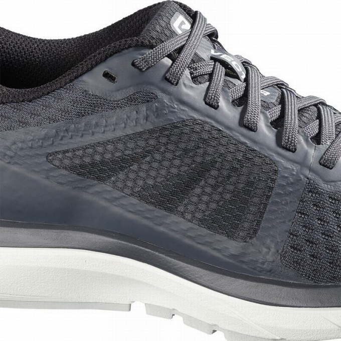 Grey / White Salomon VECTUR Women's Running Shoes | AE-851VLUZ