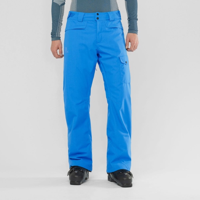 Indigo Bunting Salomon HIGHASARD M Ski Men\'s Pants | AE-264WOGD