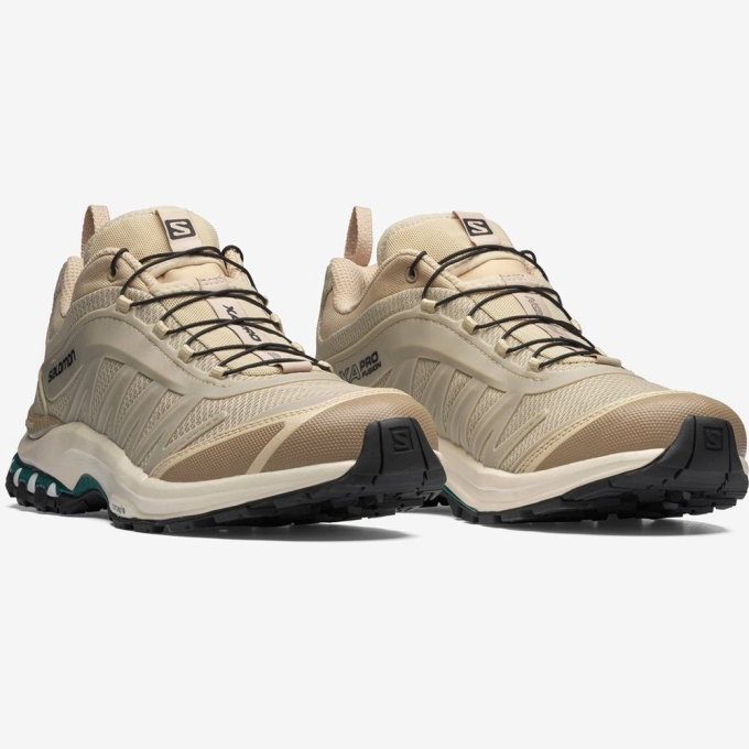 Khaki Salomon XA-PRO FUSION ADVANCED Men's Sneakers | AE-854SBDN