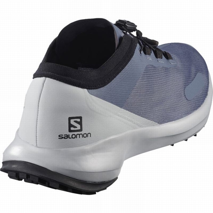 Light Blue Salomon SENSE FEEL Men's Trail Running Shoes | AE-368URBG