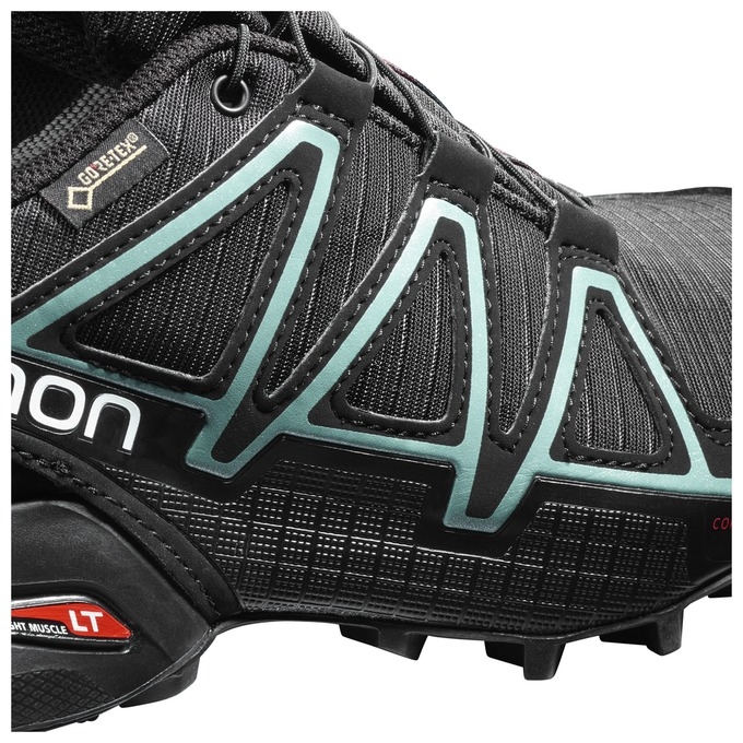 Light Blue Salomon SPEEDCROSS 4 GTX W Women's Trail Running Shoes | AE-301YRMO