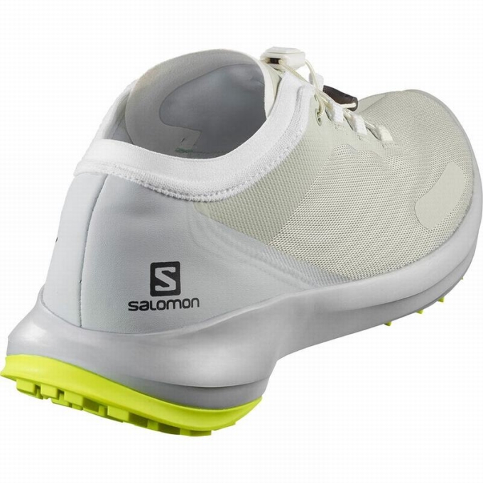 Light Green Salomon SENSE FEEL Men's Trail Running Shoes | AE-526QCKL