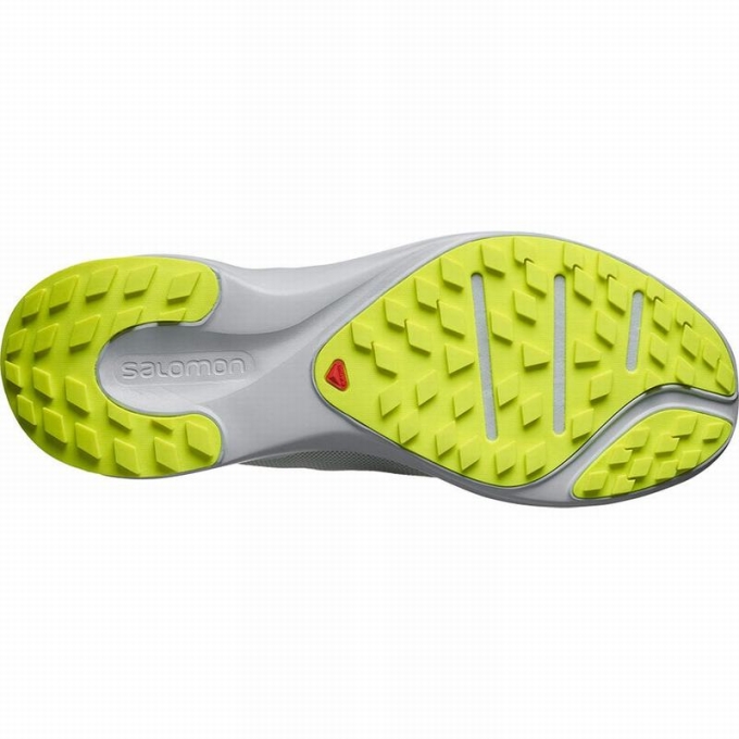 Light Green Salomon SENSE FEEL Men's Trail Running Shoes | AE-526QCKL