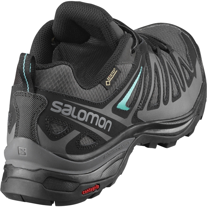 Light Green Salomon X ULTRA 3 PRIME GTX W Women's Hiking Shoes | AE-320OHCT