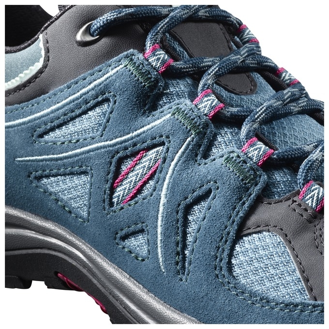 Light Turquoise / Black Salomon ELLIPSE 2 AERO W Women's Hiking Shoes | AE-608QLAE