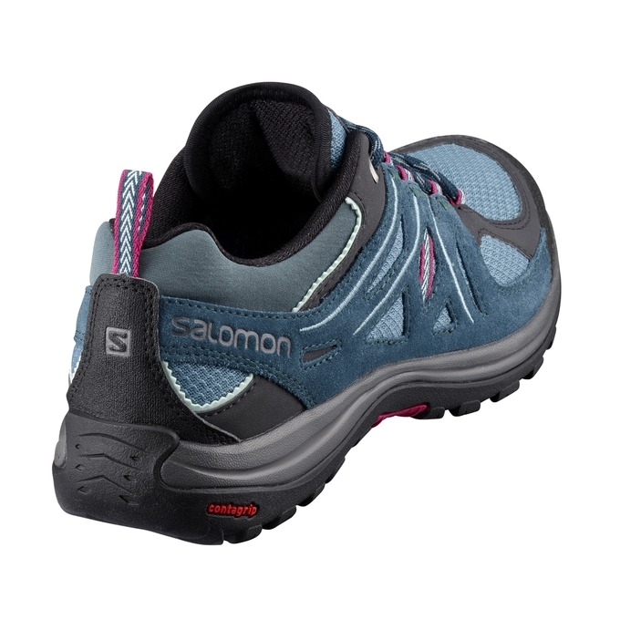 Light Turquoise / Black Salomon ELLIPSE 2 AERO W Women's Hiking Shoes | AE-608QLAE