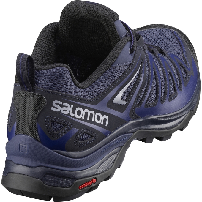 Light Turquoise / Black Salomon X ULTRA 3 PRIME W Women's Hiking Shoes | AE-195YOID