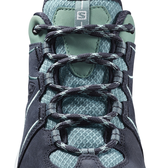 Light Turquoise / Navy Salomon ELLIPSE 2 LTR W Women's Hiking Shoes | AE-361XRAW