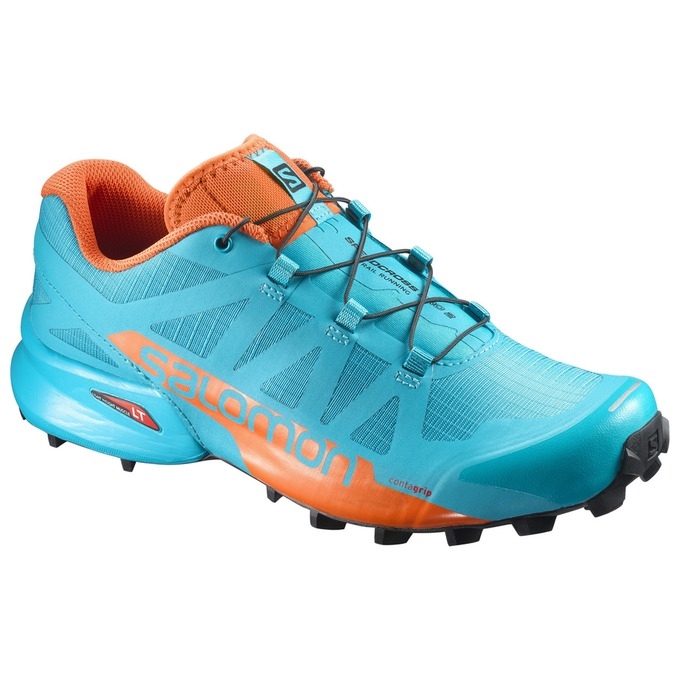 Light Turquoise Salomon SPEEDCROSS PRO 2 W Women\'s Trail Running Shoes | AE-051HGCY