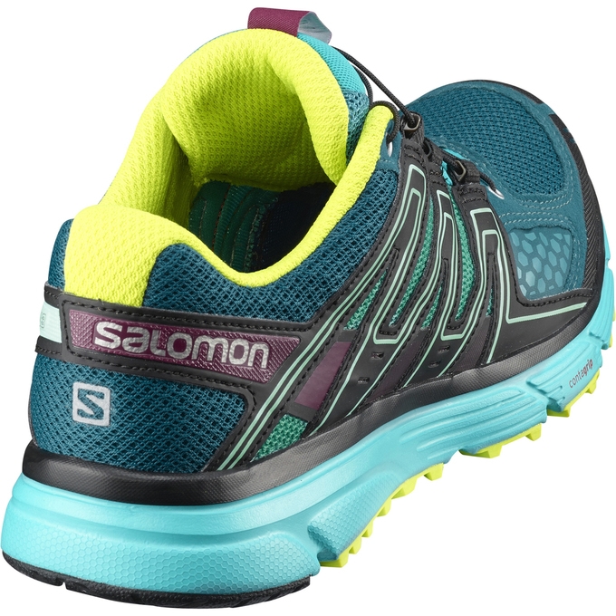 Light Turquoise Salomon X-MISSION 3 W Women's Trail Running Shoes | AE-187IQGC