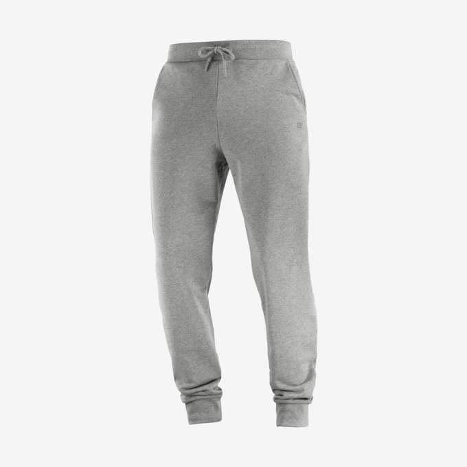 Mid Grey Salomon OUTLIFE TRACK M Men's Pants | AE-182DNKT