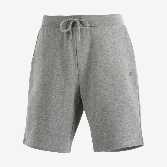 Mid Grey Salomon OUTLIFE TRACK M Men's Shorts | AE-153SLWA