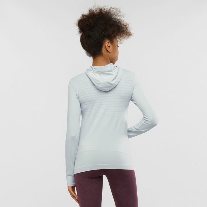 Mint Salomon ESSENTIAL SEAMLESS Women's Midlayers | AE-523ROCH