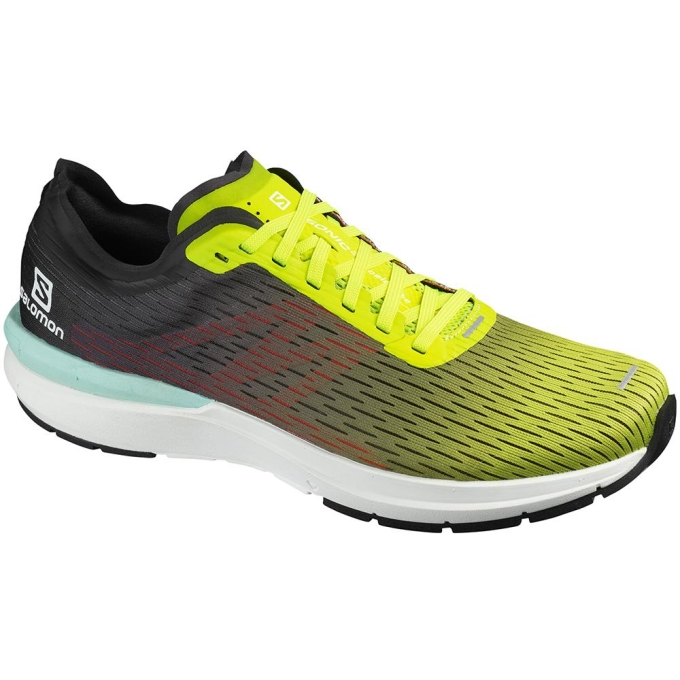 Multicolor Salomon SONIC 3 ACCELERATE Men's Road Running Shoes | AE-913XSQM