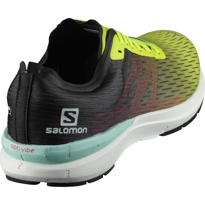 Multicolor Salomon SONIC 3 ACCELERATE Men's Road Running Shoes | AE-913XSQM