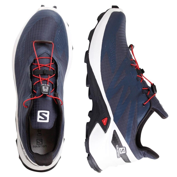 Multicolor Salomon SUPERCROSS BLAST Men's Trail Running Shoes | AE-906ERBI