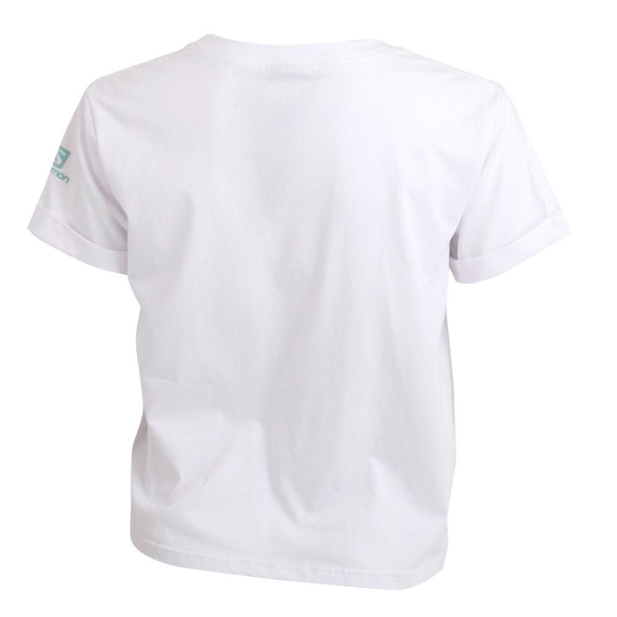 Multicolor Salomon WMN CROPPED TEE Women's T Shirts | AE-397KEAR