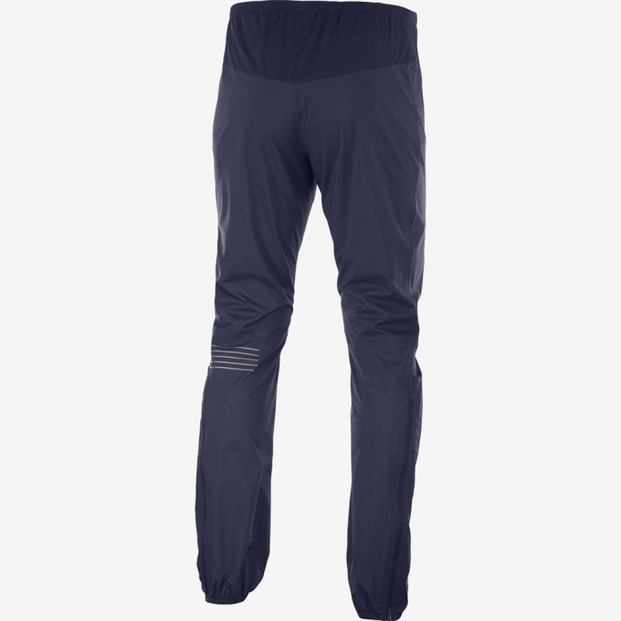 Navy Salomon BONATTI WP UNISEX Men's Pants | AE-541XFWB