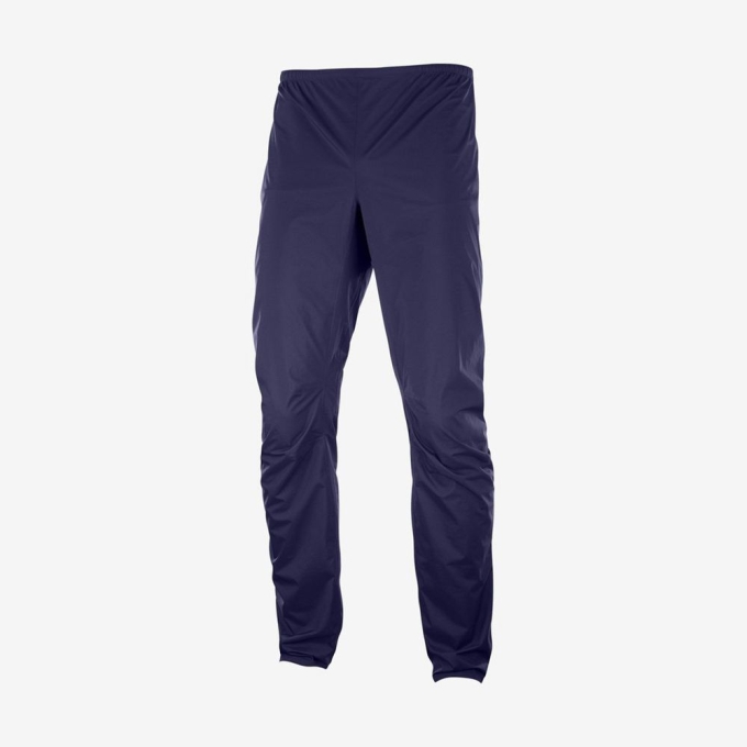 Navy Salomon BONATTI WP UNISEX Men's Pants | AE-541XFWB