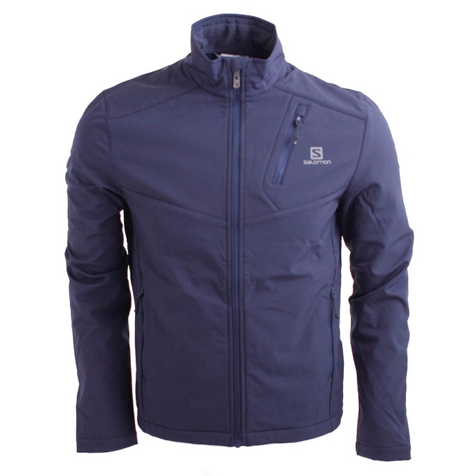 Navy Salomon EMIN JKT M Men\'s Jackets | AE-568WGIQ