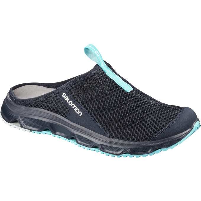 Navy Salomon RX SLIDE 3.0 W Women\'s Slippers | AE-569NMFY