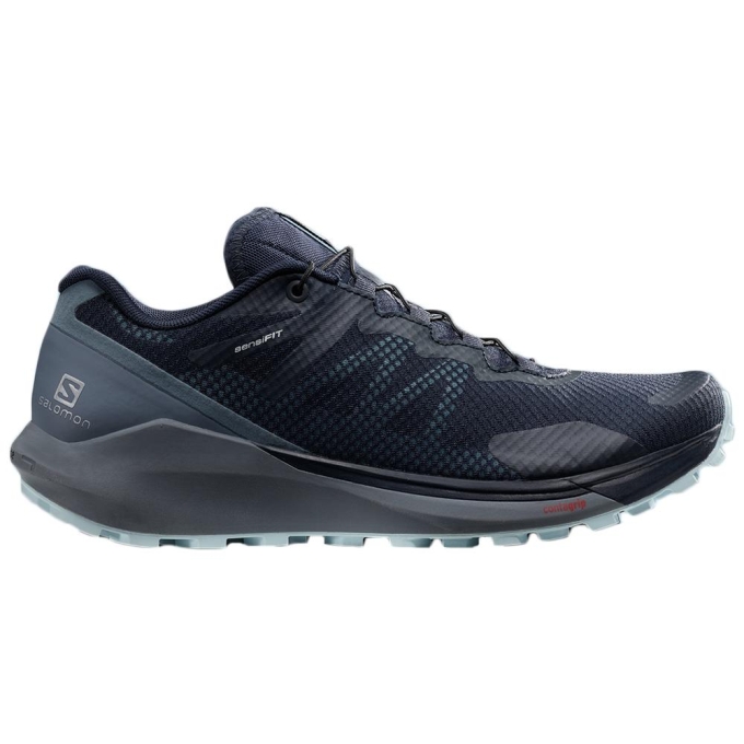 Navy Salomon SENSE RIDE 3 W Women\'s Road Running Shoes | AE-705WCPQ