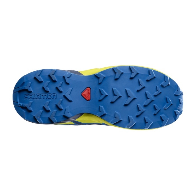 Navy Salomon SPEEDCROSS J Kids' Trail Running Shoes | AE-192KRSF