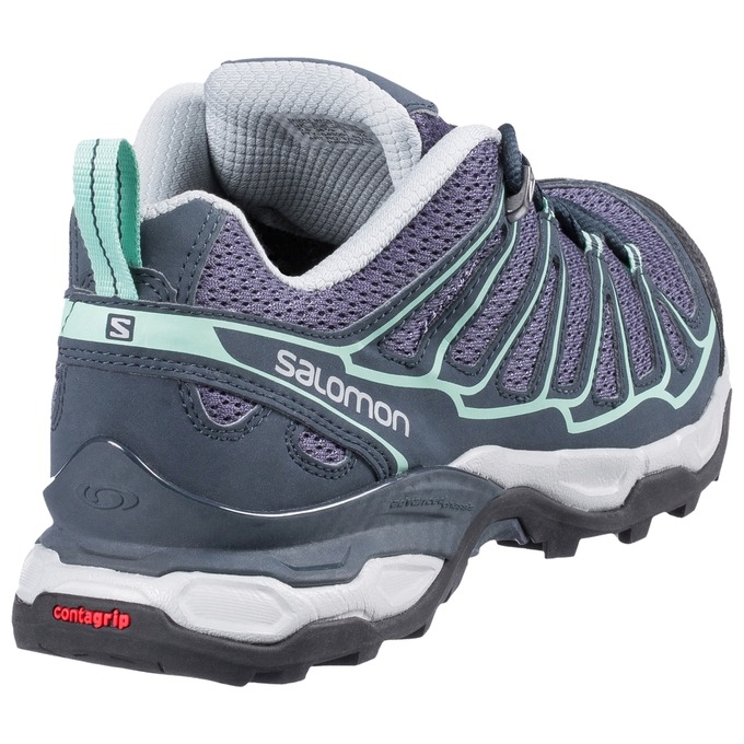 Navy Salomon X ULTRA PRIME W Women's Hiking Shoes | AE-285GAOQ