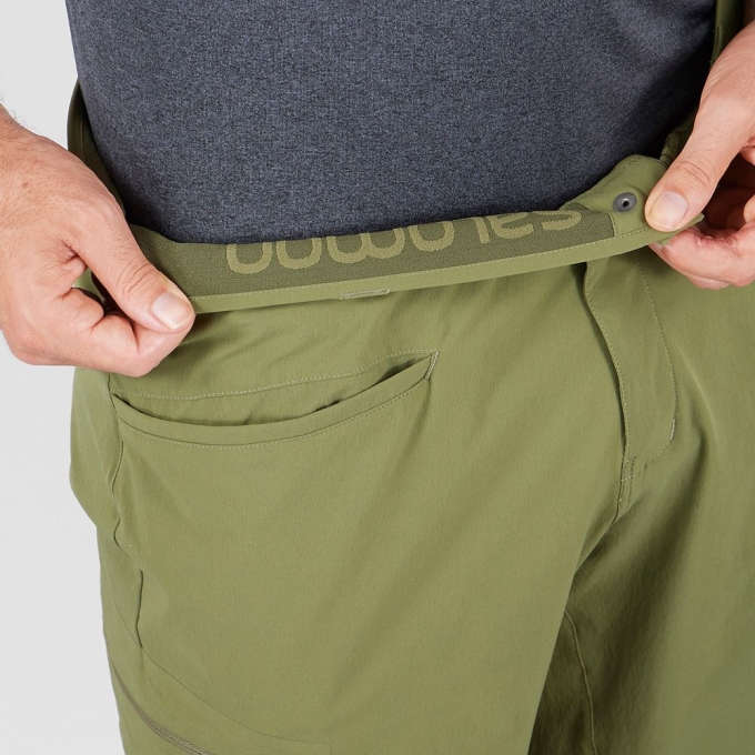 Olive Green Salomon WAYFARER ALL SEASON STRAIGHT M Men's Shorts | AE-540QSRW