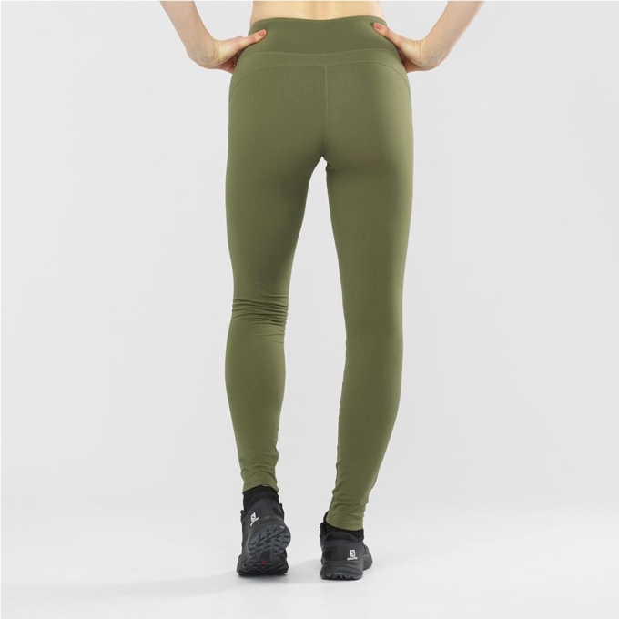 Olive Salomon COMET WARM W Women's Tights | AE-892VNKL