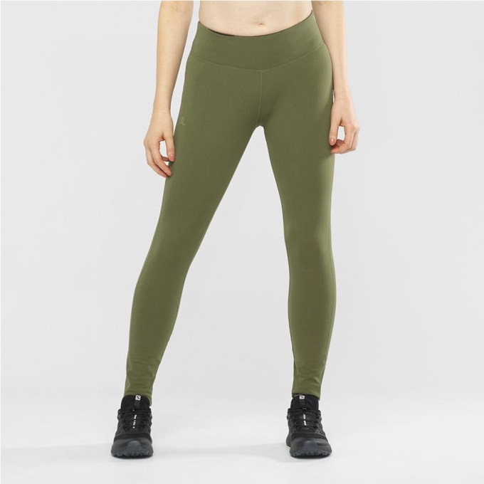 Olive Salomon COMET WARM W Women's Tights | AE-892VNKL