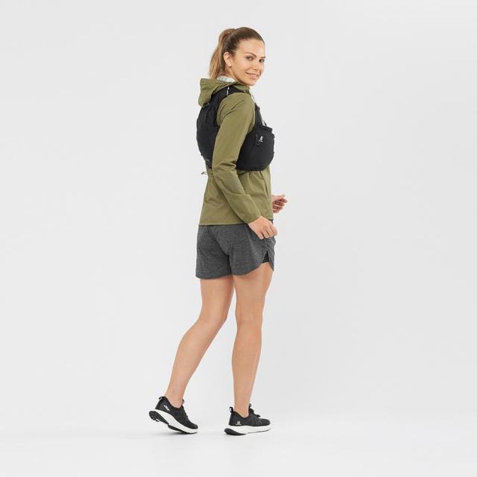 Olive Salomon LIGHTNING WATERPROOF Women's Jackets | AE-965UZQT