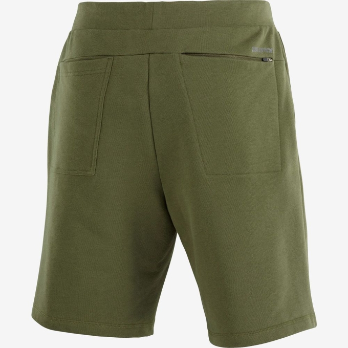 Olive Salomon OUTLIFE TRACK M Men's Shorts | AE-176BYWP