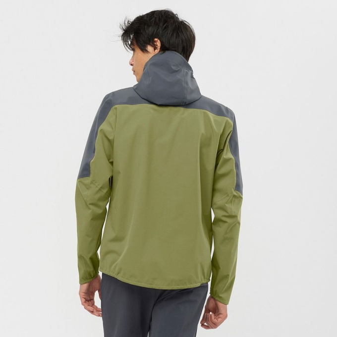 Olive Salomon OUTLINE Men's Jackets | AE-249ISHG